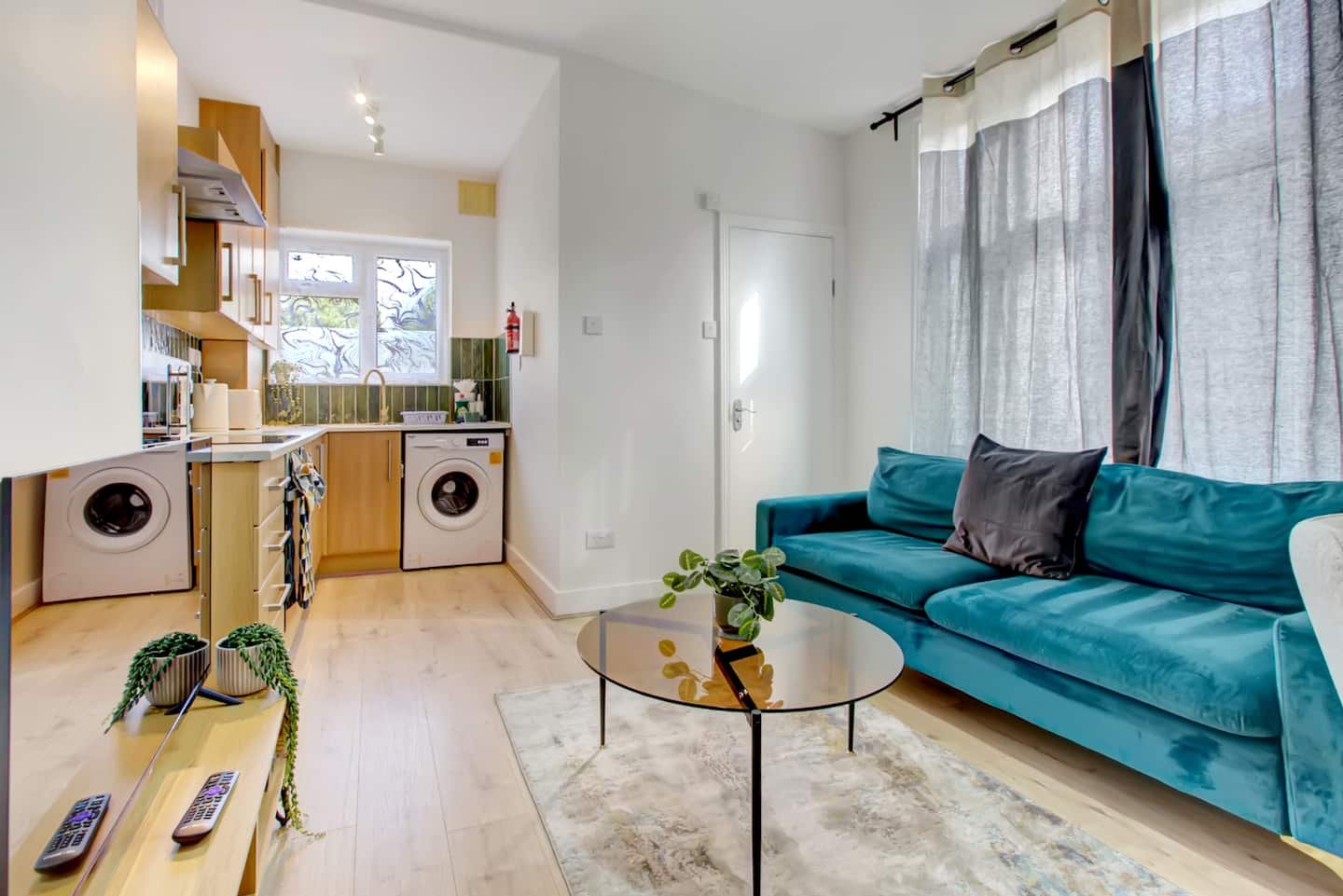 Interior of the three bedroom town house in Manor Park